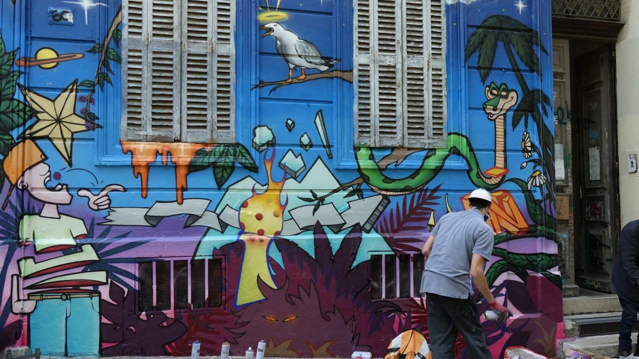 Quartier Des Createurs "La Plaine Cours Julien" Chambre Privee Dans Appartement Menage Frequent Des Parties Commune 마르세유 외부 사진